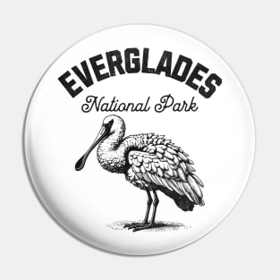 Everglades Spoonbill - National Park Souvenir Pin