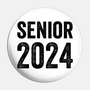 Senior 2024 Black Style Pin