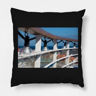 Lights Camera Cruise Pillow