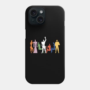 Le Corbusier Modulor Colourful Party Phone Case