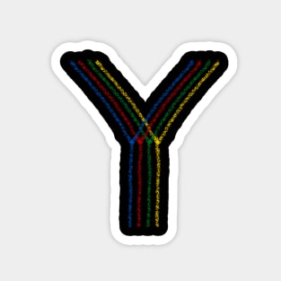 The letter Y! Magnet