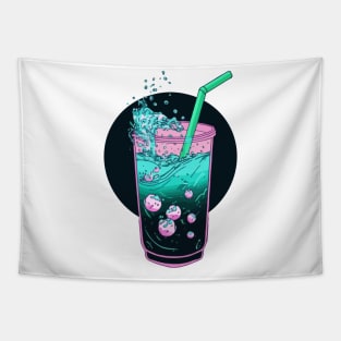 Boba tea Tapestry