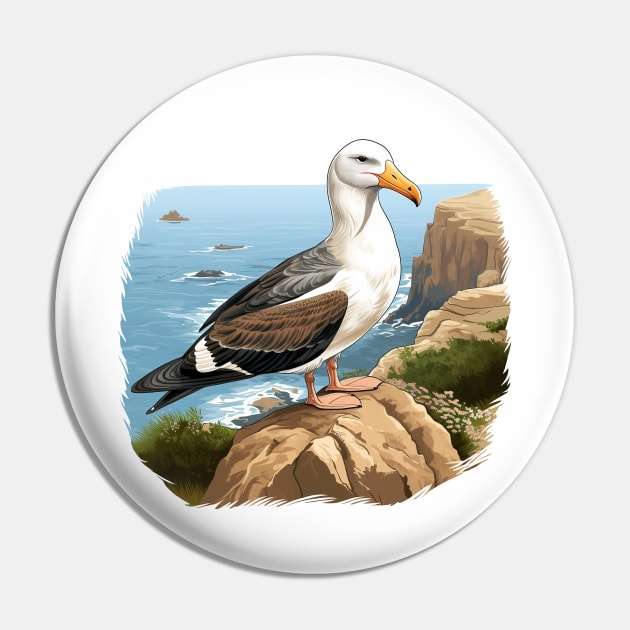 Albatross Pin by zooleisurelife