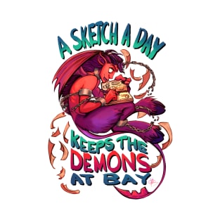 Sketching Demon T-Shirt