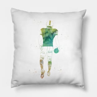 American Football Player Pillow