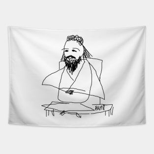 Confucius by BN18 Tapestry