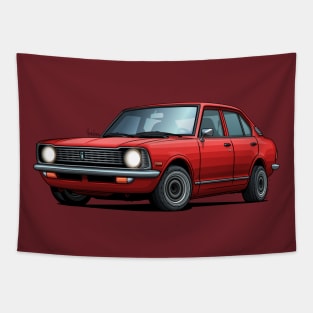 Toyota Corolla KE20 - Red Tapestry