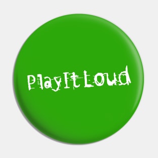 Nintendo "Play It Loud" White Logo Pin