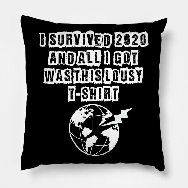 I Survived 2020... Pillow by UnOfficialThreads