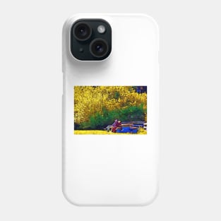 Couple In The Park Phone Case