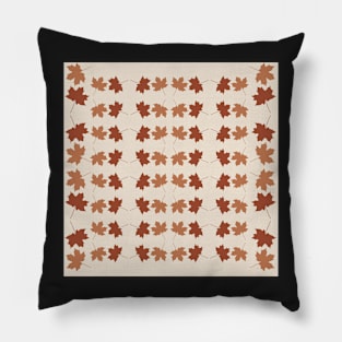 Cozy autumn repeat pattern 03 Pillow