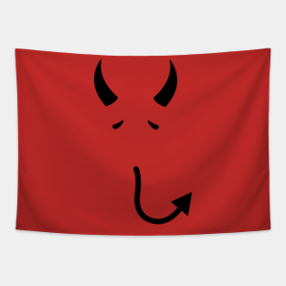 Red Devil Tapestries Teepublic
