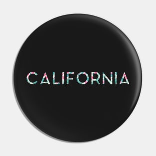 California Floral Pin