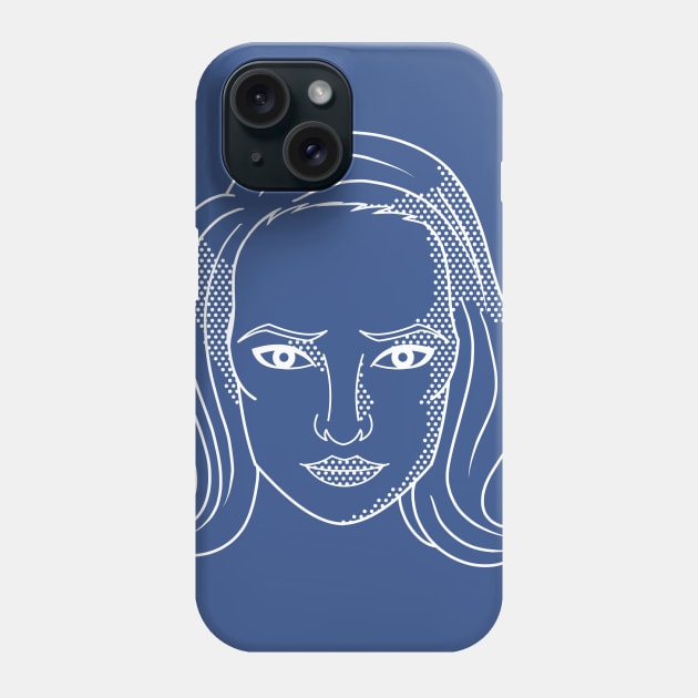 Translucent Girl Phone Case by nickbeta