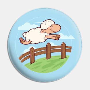 Jumping Sheep! Pin