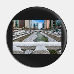 Cheonggyecheon Stream Pin