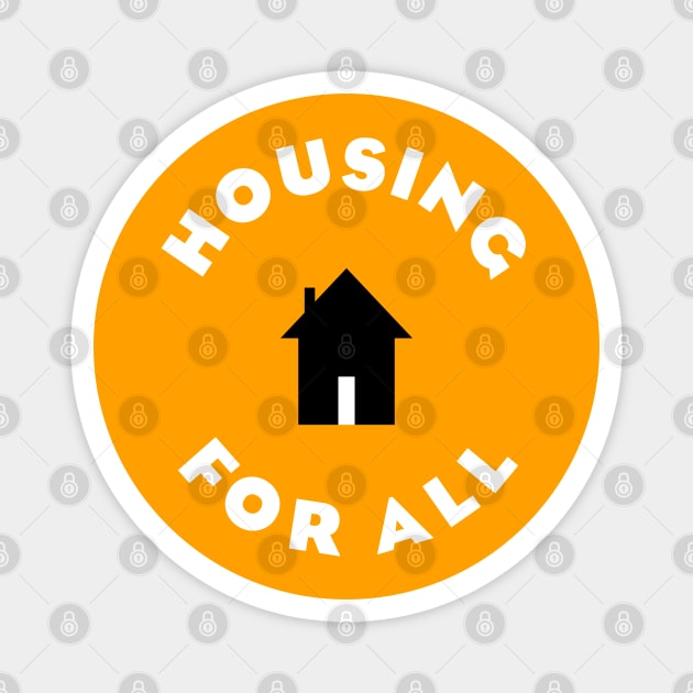 Housing For All Magnet by Football from the Left