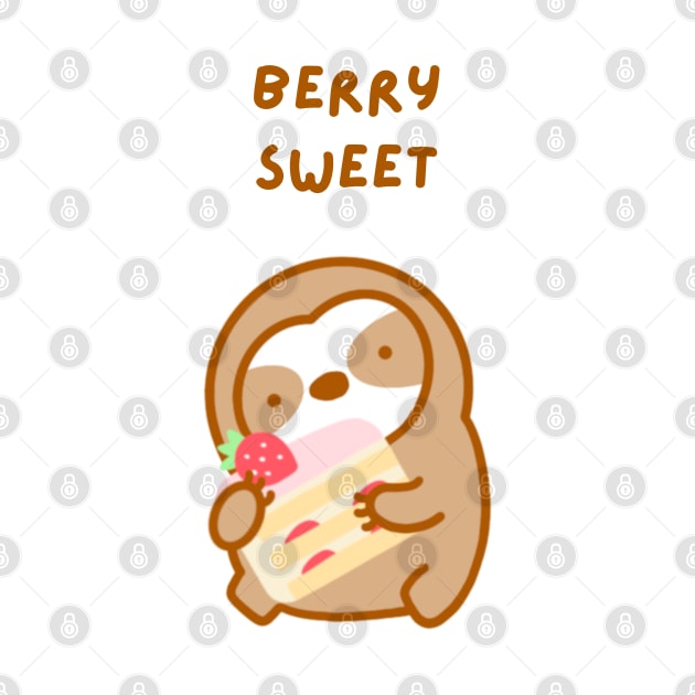 Very Sweet Strawberry Shortcake Sloth by theslothinme