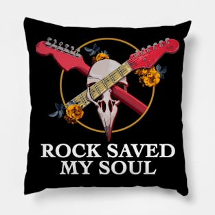 Rock saved my soul Pillow