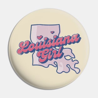 Louisiana Girl Pin