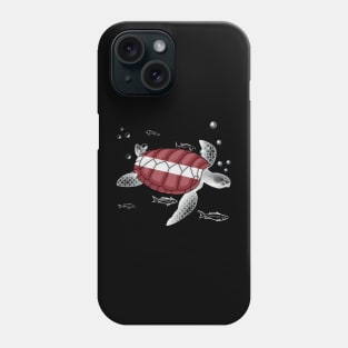 Latvia Turtle Phone Case