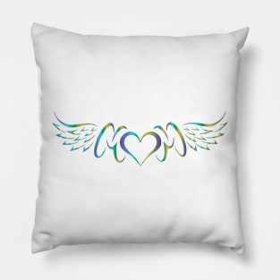 Mom with Wings Pillow