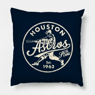 Old Style Houston Astros 2 by Buck Tee Pillow