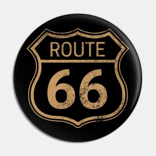 Route 66 Sign Pin