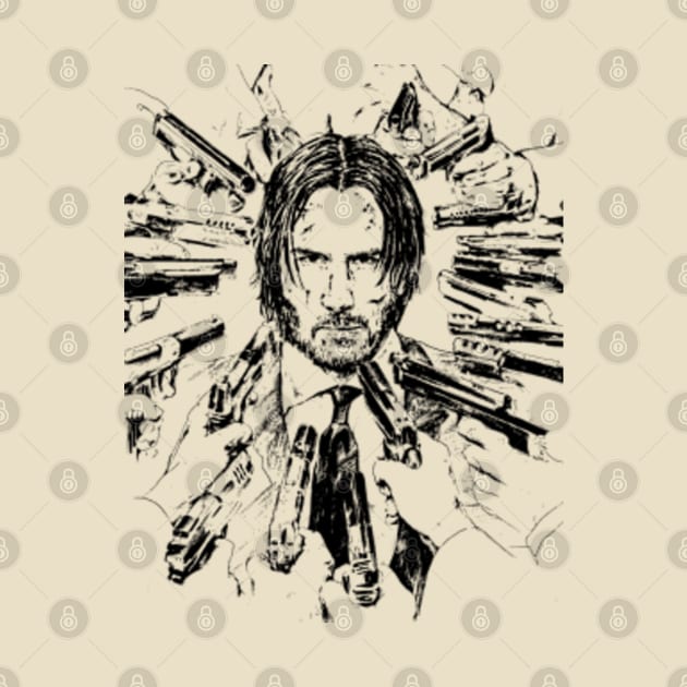 John Wick - Premium by MushroomSkull Art