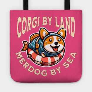 Corgi By Land - Merdog By Sea Tote