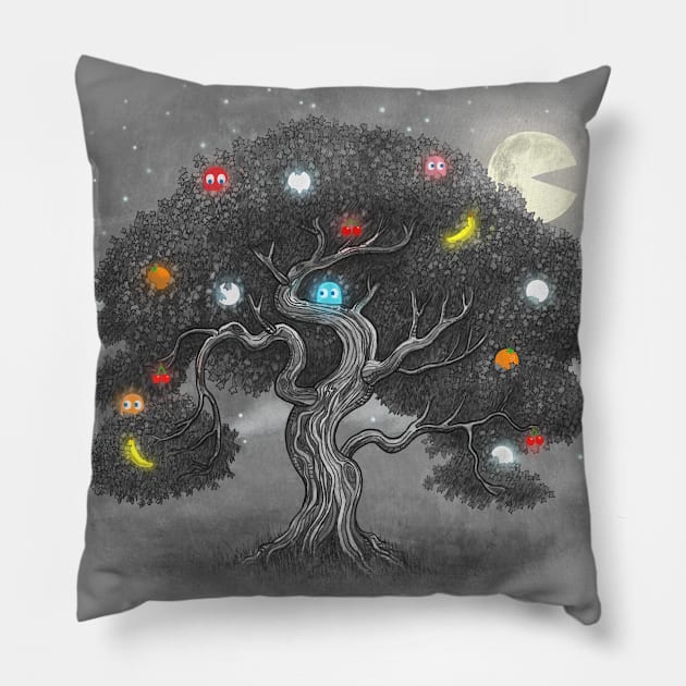 Midnight Snack Pillow by Terry Fan