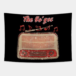 Retro The Go'Gos Tapestry