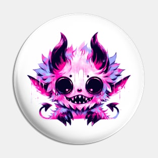 Cute little demon pastel Pin