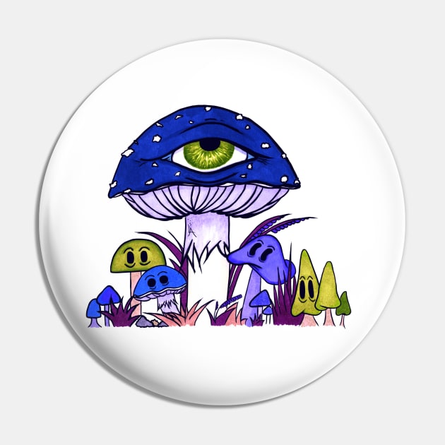 Toadstool and friends at night Pin by Lisastle