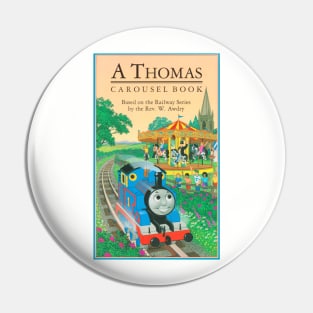 A Thomas Carousel Book Pin