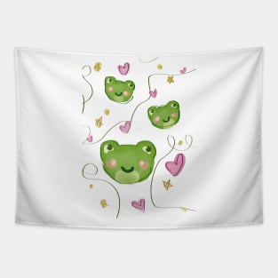 little frogs Tapestry