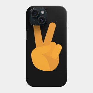 Peace sign hand Phone Case