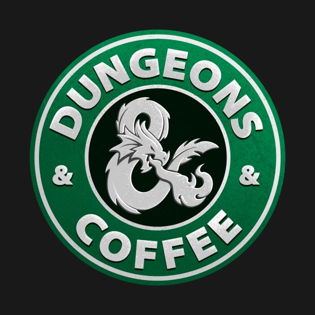 Dungeons And Coffee by RedBug01