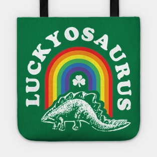 St. Patrick's Day Dinosaur Luckyosaurus Tote