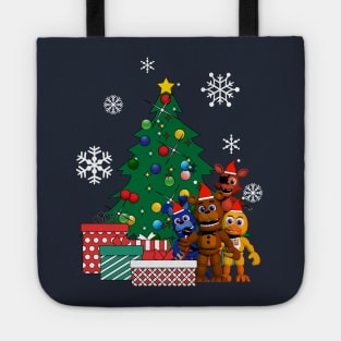 Five Nights At Freddys Around The Christmas Tree Tote