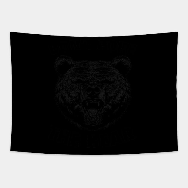 Poke The Bear Funny Bear Gifts For Men Women Kid Bear Lover Tapestry by jadolomadolo