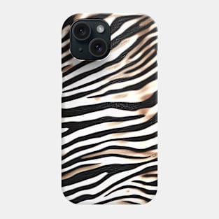 Zebra hide pattern Phone Case