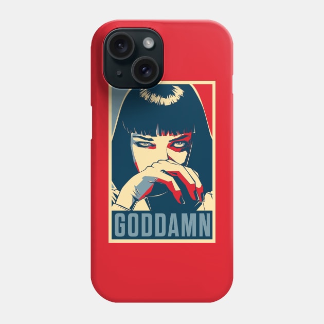 Goddamn Hope Phone Case by TEEVEETEES