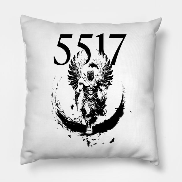 GUARDIAN ANGEL Pillow by fiftyfive17