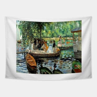 Pierre-Auguste Renoir La Grenouillère Art Print 1869 Impressionism Tapestry