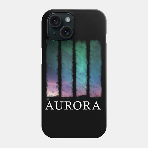 Aurora Phone Case by Ginstore