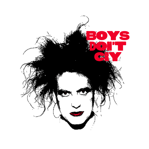 Robert Smith Boys Don't Cry by jealousclub