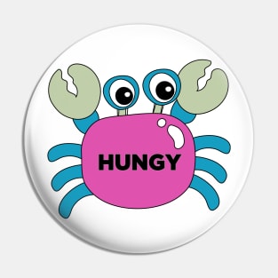 Hungy Crab Pin