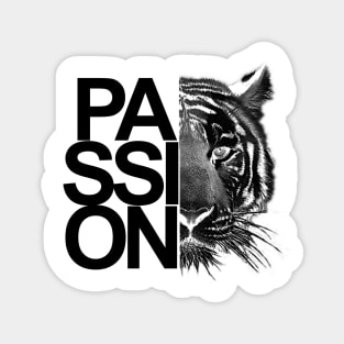 tiger passion motiv Magnet