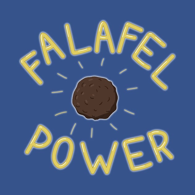 falafel power by drawing_paws